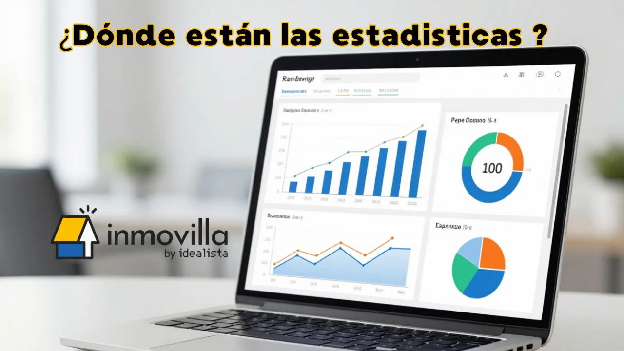 ¿Dónde están las estadísticas en Inmovilla?