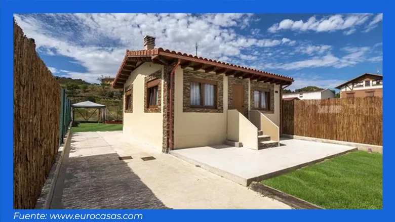 Imagen de la casa prefabricada modelo: sierra de atapuerca 