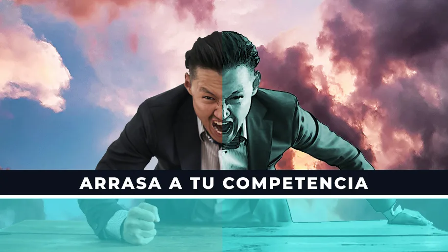 Montaje de un hombre furioso - programa de gestión inmobiliaria