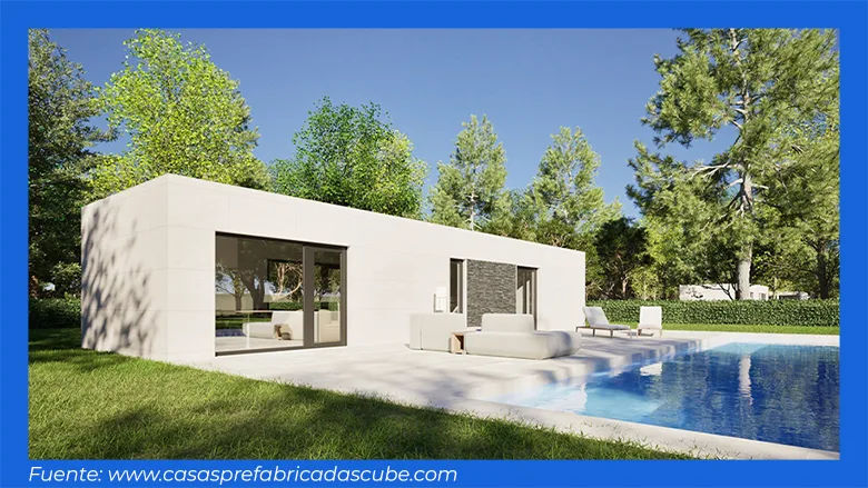 Foto de la casa modular modelo: cube 62