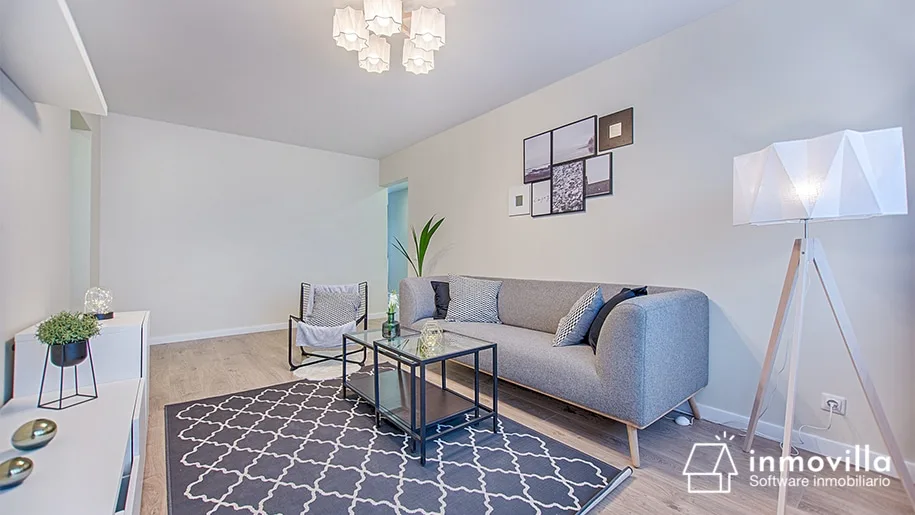 Salón de un apartamento en venta