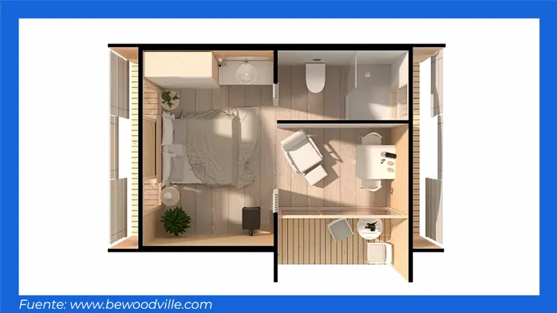 Foto de la casa prefabricada modelo: wahbi compact 